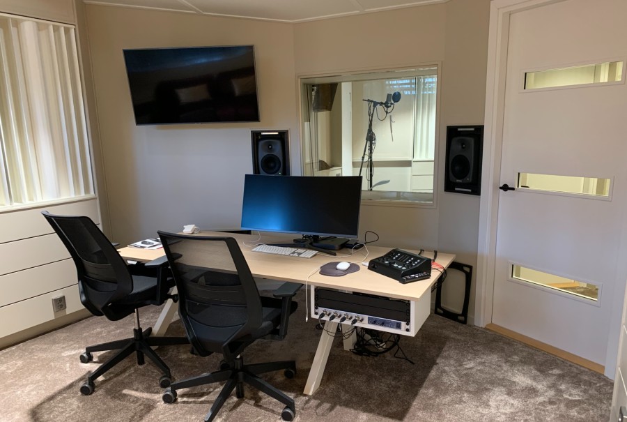 bild på vår inspelningsstudio